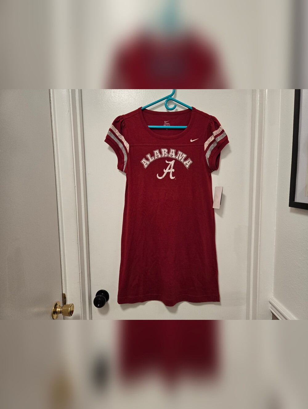 Nike University Alabama Crimson Tide Womens Sz M T-Shirt Dress